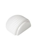 TOPE PUERTA FLEXIBLE ADHESIVO BLANCO 40X39MM
