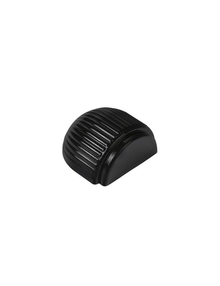 TOPE PUERTA FLEXIBLE ADHESIVO NEGRO 40X39MM