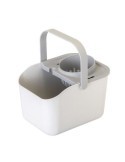 CUBO ZEROLINE C/ESCURRIDOR 8L GRIS 12337