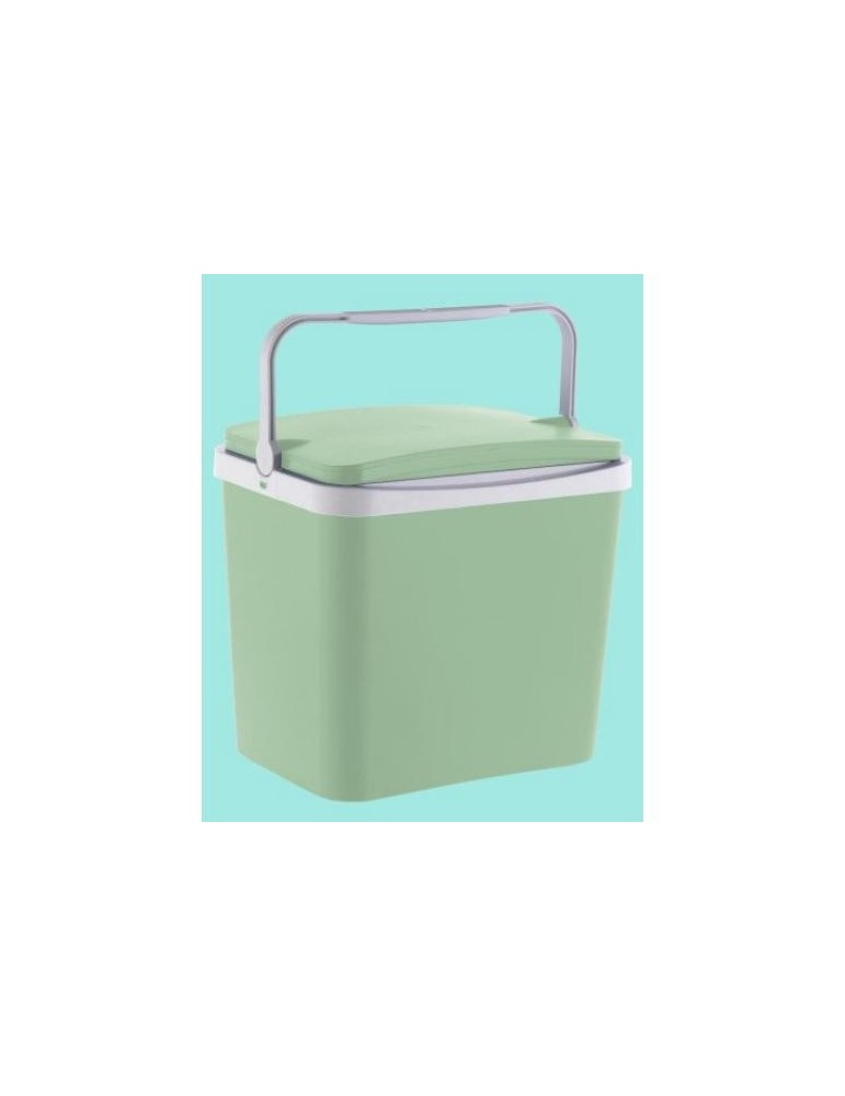 NEVERA RIGIDA PORTAT 24L VERDE PASTEL CAMPOS 75340