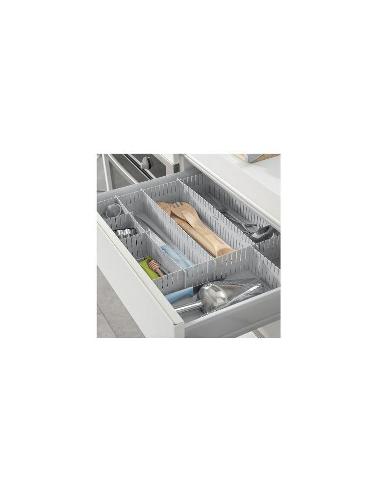ORGANIZADOR CAJONES AJUSTABLE GRIS 16UDS