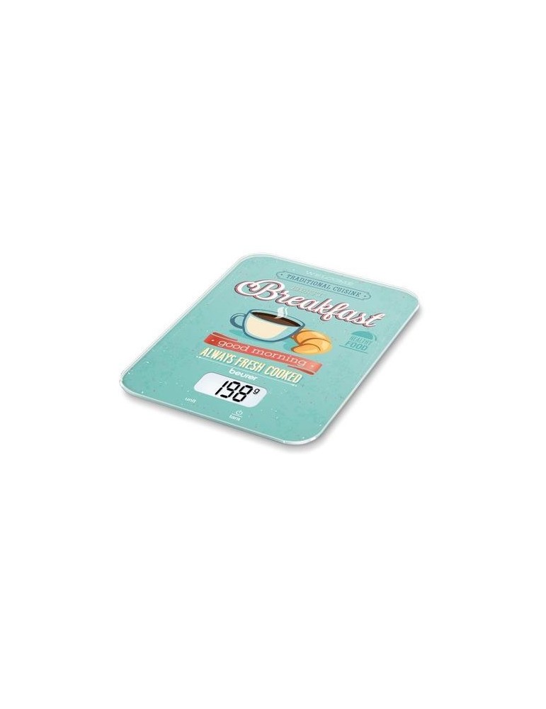 BALANZA COCINA 5KG/1GR DISEÑO DESAYUNO KS-19