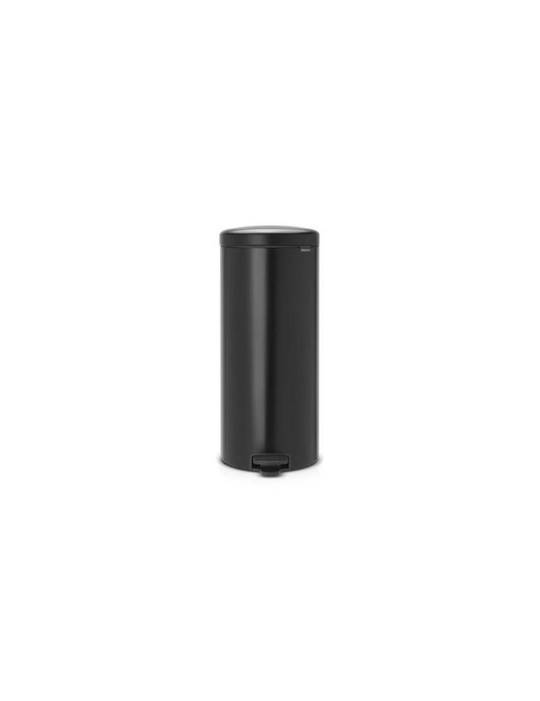 CUBO DE BASURA PEDAL NEGRO 30L NEWICON 114540
