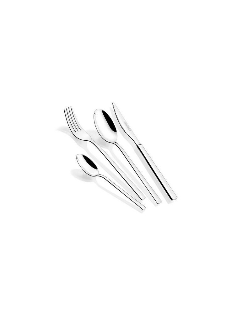 CUBERTERIA 24 PIEZAS ACERO INOX AMALFI M206974