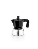CAFETERA INDUCCION INOX NEGRO 3 TAZAS M863003