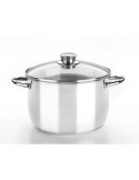 OLLA CON TAPA CRISTAL 26 CM. OPTIMA M453126