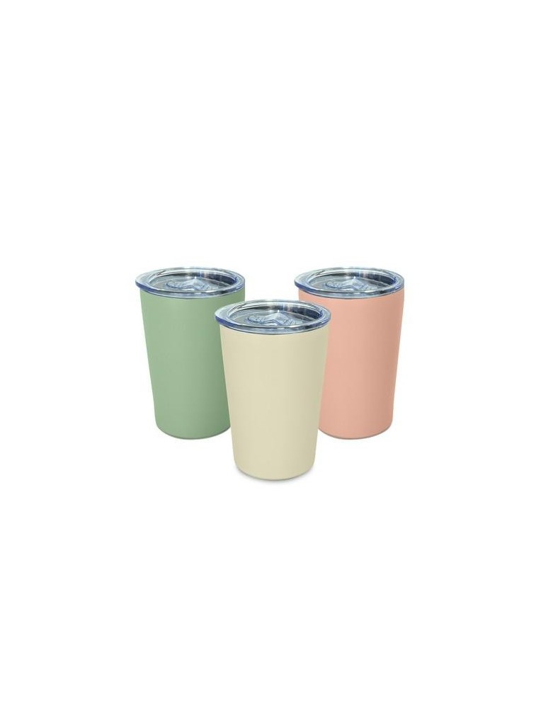 VASO TERMO ACERO INOX 360 ML COLOR SURTIDO 8359-IS