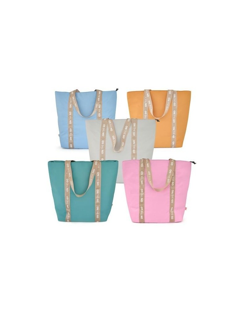 BOLSA NEVERA SHOPPER ON THE GO SURTIDA 10L 9041-TS