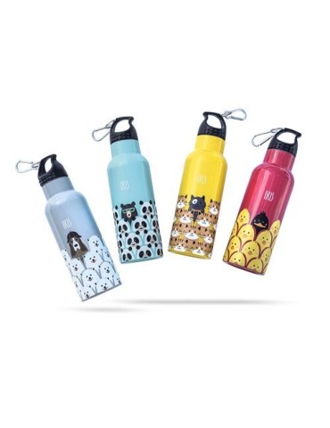 BOTELLA TERMO 500 ML. SURTIDO FRIENDS 4 DISEÑOS