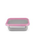 CONTENEDOR RECTANGULAR ACERO INOX 420ML