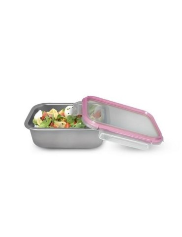 CONTENEDOR RECTANGULAR ACERO INOX 700ML
