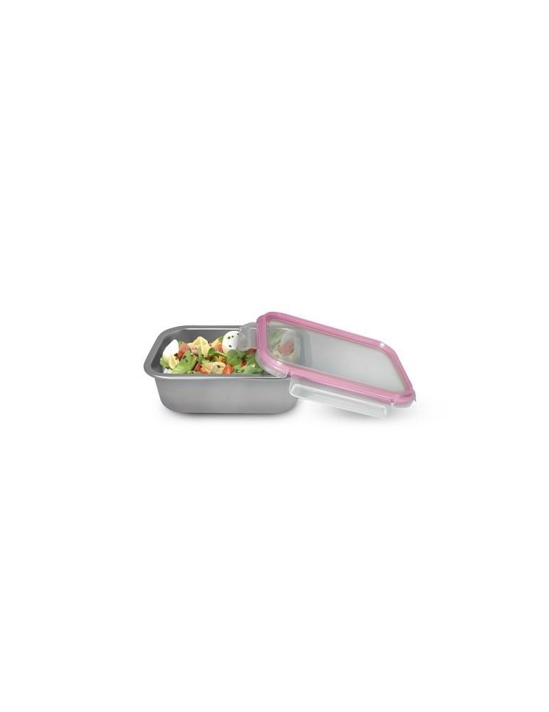 CONTENEDOR RECTANGULAR ACERO INOX 700ML