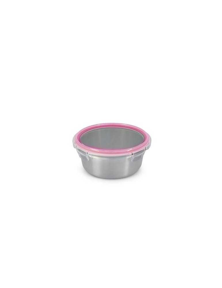 CONTENEDOR REDONDO ACERO INOX 520ML