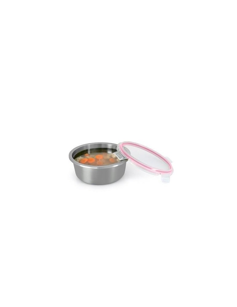 CONTENEDOR REDONDO ACERO INOX 750ML