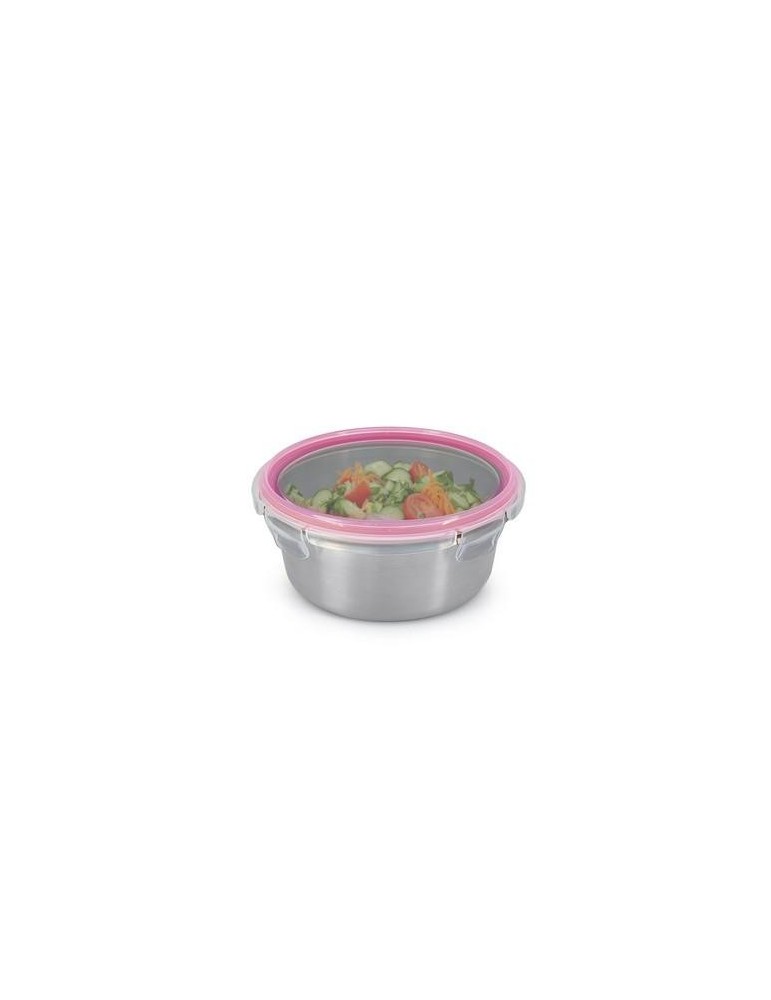 CONTENEDOR REDONDO ACERO INOX 1000ML
