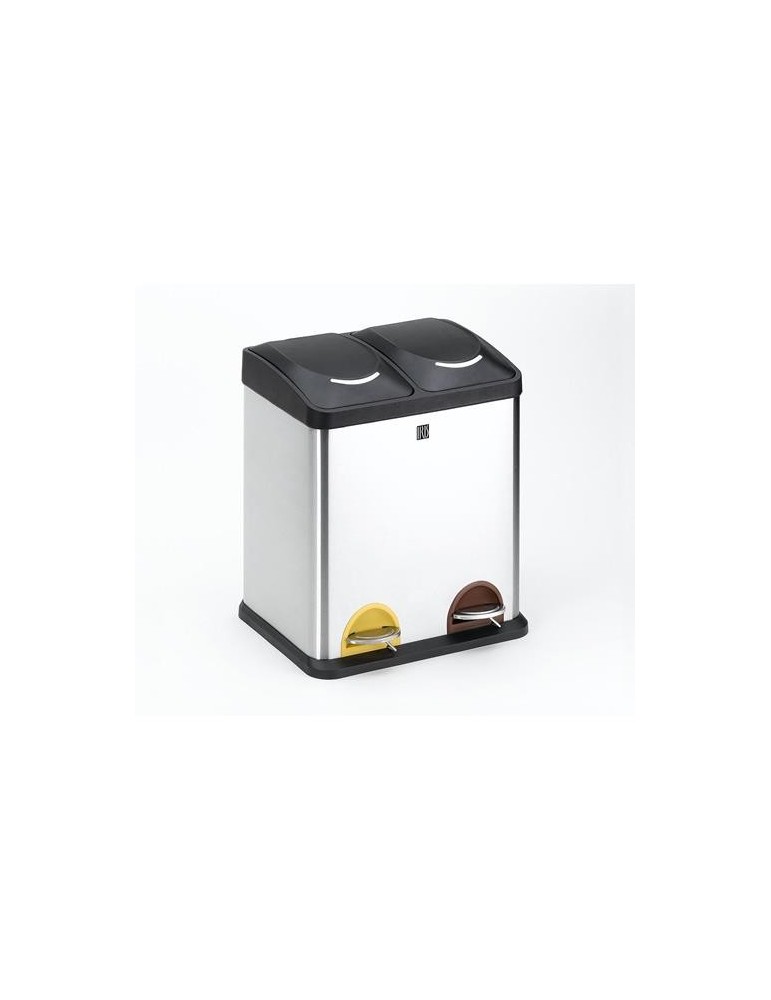 CUBO RECICLAJE 2 COMPART.30L. 2398-I