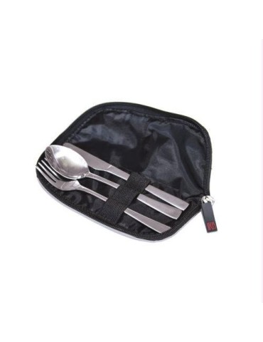 SET DE CUBIERTOS INOX CON FUNDA 8414-ID