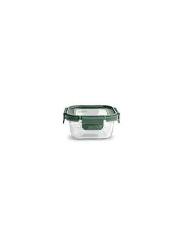 CONTENEDOR VIDRIO CUADRADO 320ML C/TAPA 8584-V