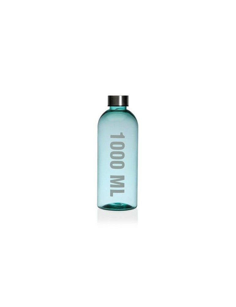 BOTELLA AZUL 1000ML 8.7X8.7X24.5CM  22080015
