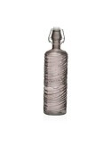 BOTELLA GRIS 1000ML 8.2X8.2X30.6  22500088
