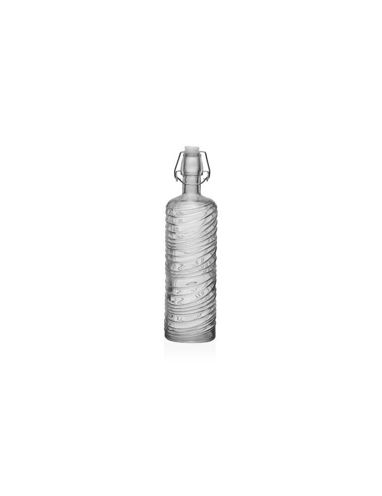 BOTELLA TRANSP 1000ML 8.2X8.2X30.6CM 22500086