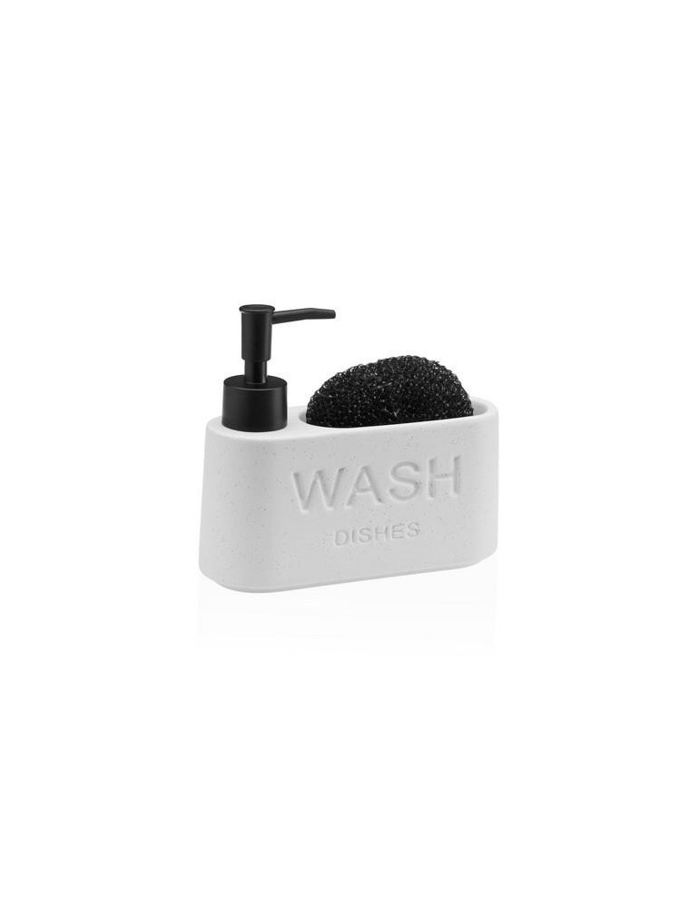DISPENSADOR ESTROPAJERO BLANCO 17.3X6.3X15CM