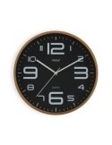 RELOJ PARED NEGRO 30CM  20550217