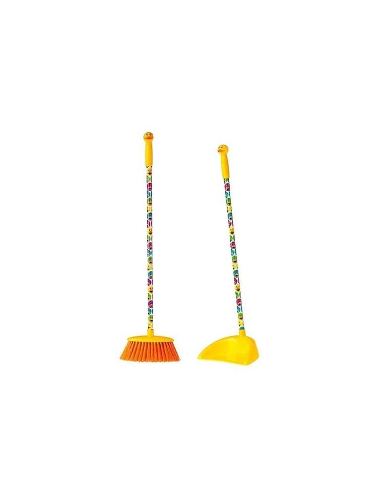 SET BARRER INFANTIL C/ESCOBA Y RECOGEDOR PATO 7542