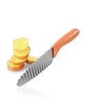 CUCHILLO DECORADOR ONDULADO ACERO INOX 252795000