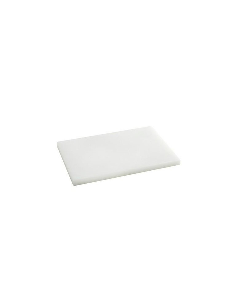TABLA CORTAR POLIETILENO 29X20X1.5CM  BLANCA