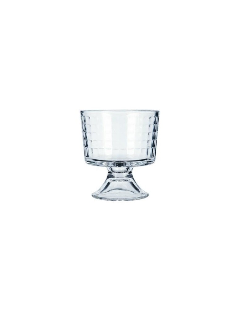COPA HELADO VIDRIO 30CL CUADRADA TRANSP UMA QUID