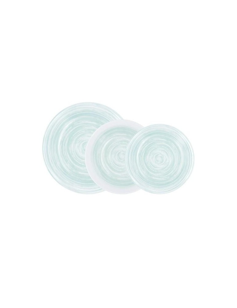 VAJILLA 18 PIEZAS EOLIA VERDE LUMINARC  5429664