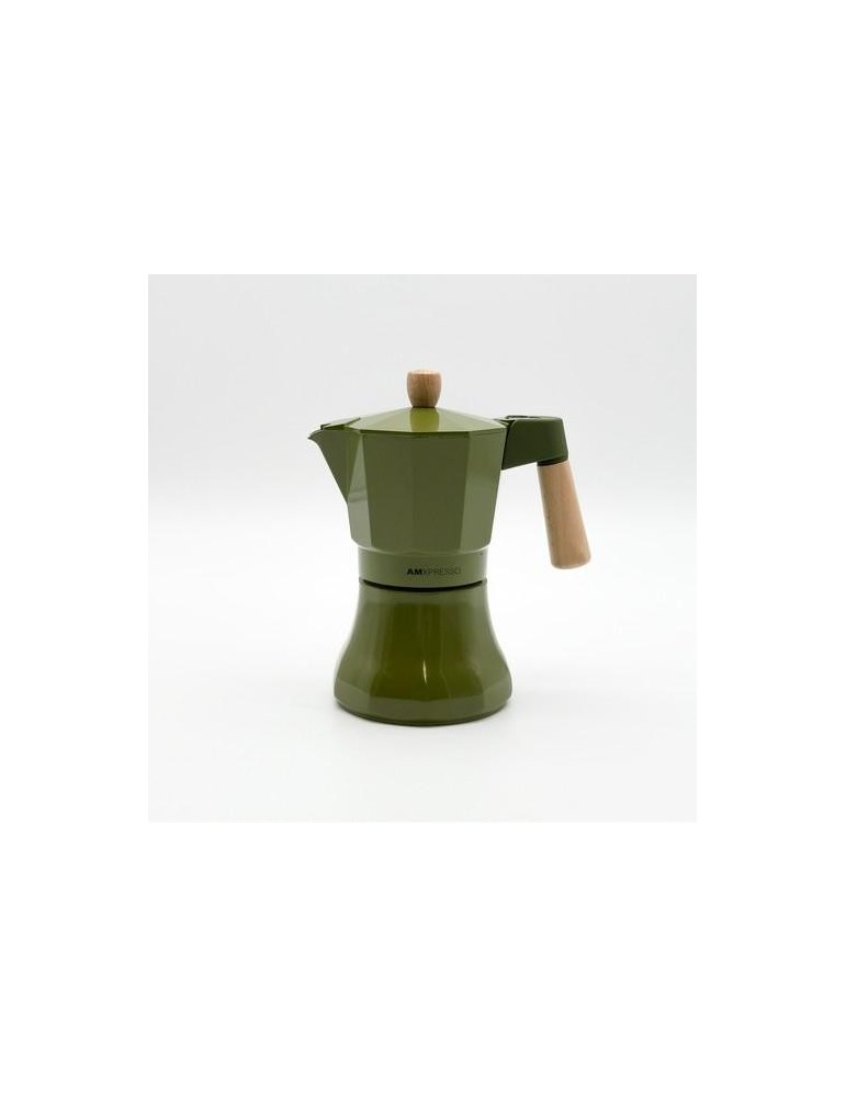 CAFETERA ITALIANA GREEN  EXPRESS 6T FULL INDUCTION