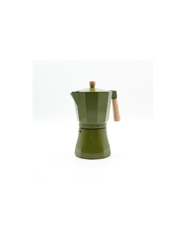 CAFETERA ITALIANA GREEN  EXPRESS 9T FULL INDUCTION