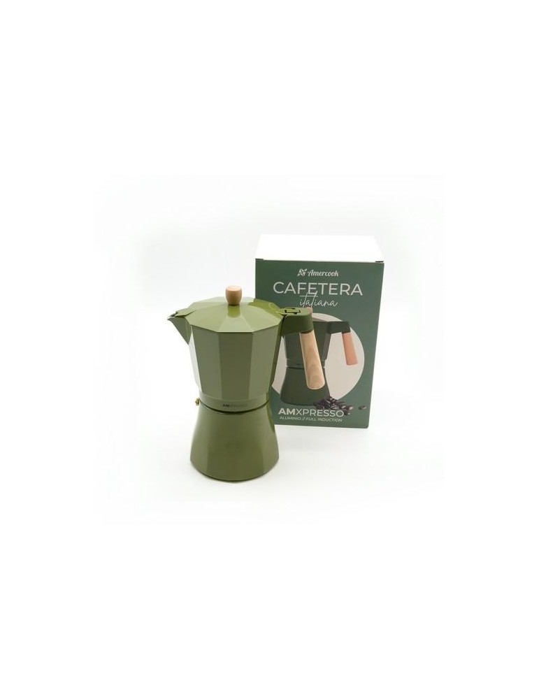 CAFETERA ITALIANA GREEN EXPRESS 12T FULL INDUCTION
