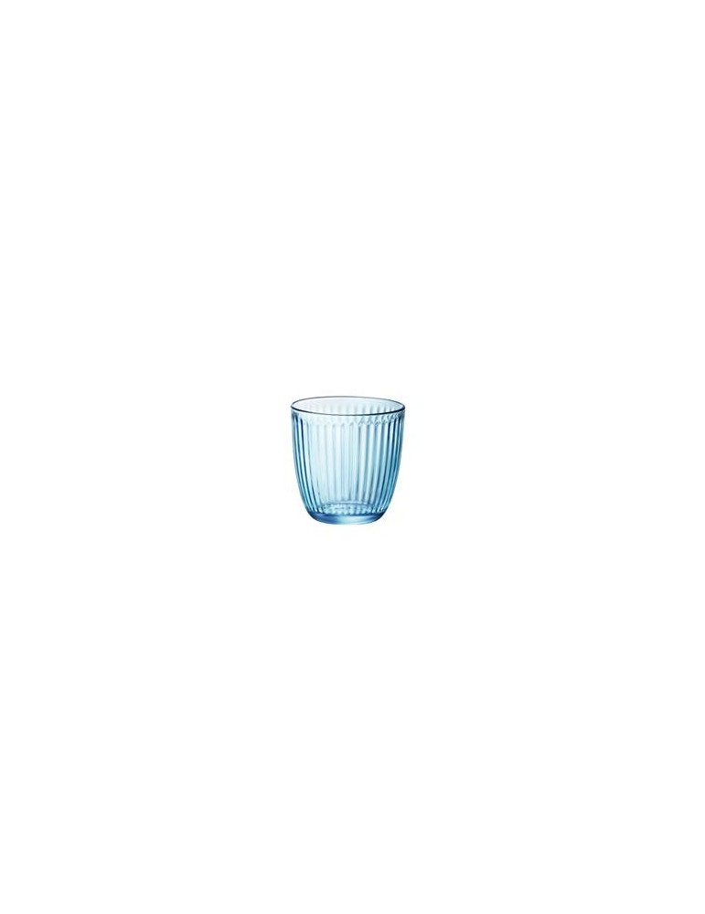VASO AGUA 30CL (CAJA 6) LINE BLUE 5163