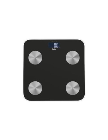 BASCULA BAÑO ANALIZADOR DATOS NEGRO HBAS1155