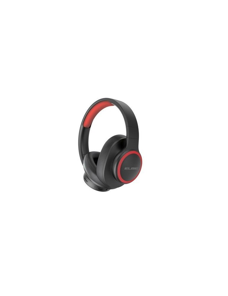 AURICULAR ELBE DIADEMA BLUETOOTH NEGRO/ROJO