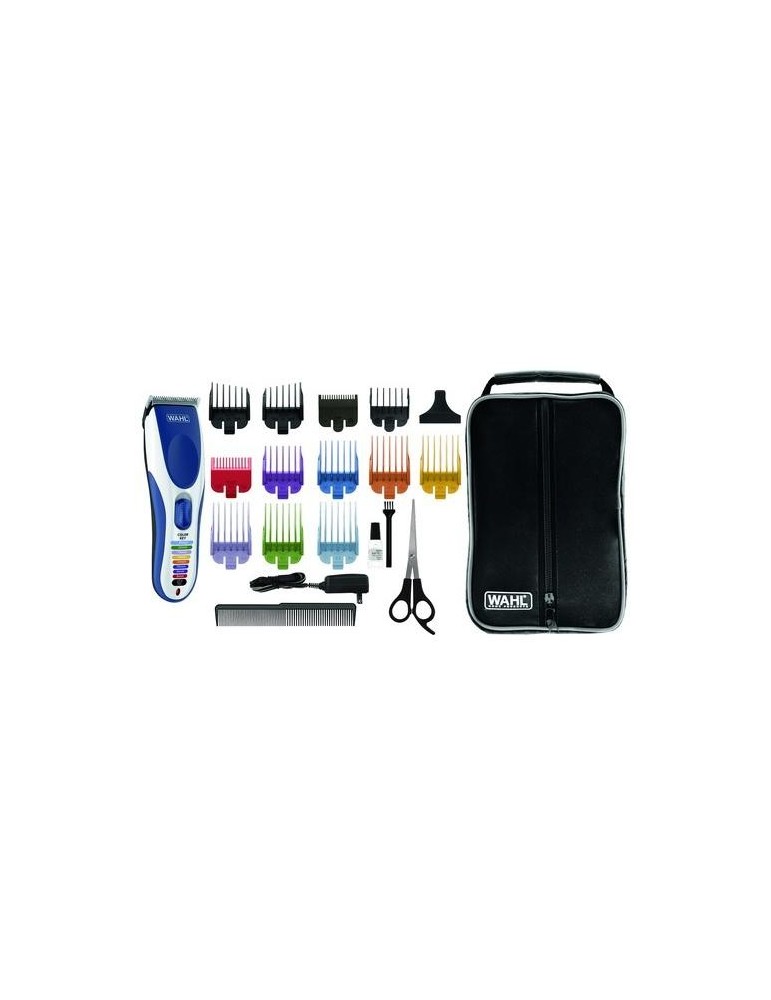 CORTAPELOS RECARGABLE LED 10 PEINES 1-25MM