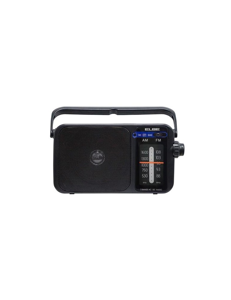 RADIO PORTATIL AM/FM RED O PILAS ELBE RF-942