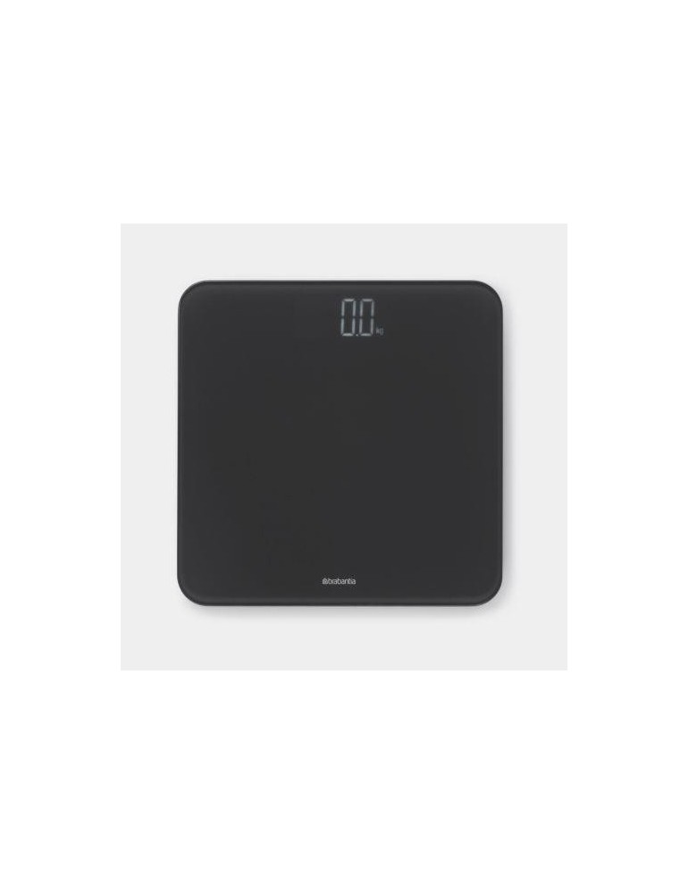 BÁSCULA DE BAÑO DIGITAL GRIS OSCURO  280122