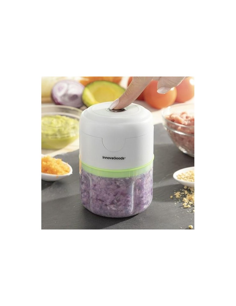 MINI PICADORA RECARGABLE PORTATIL 40W 200ML