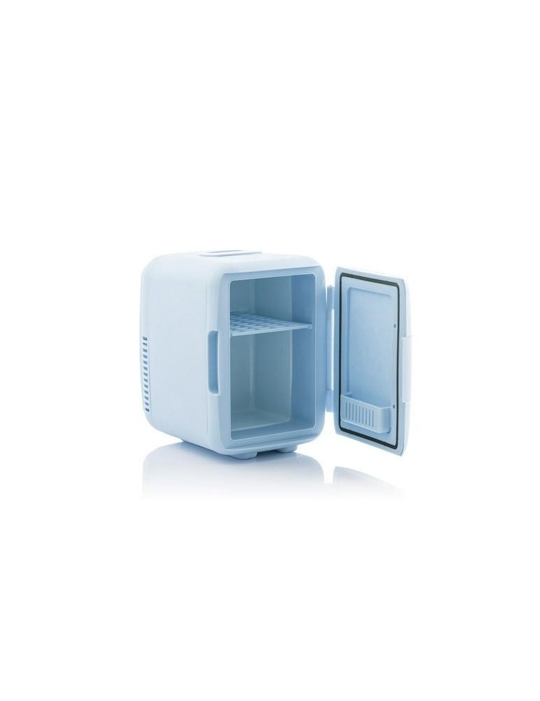 MINI NEVERA COSMETICOS Y OFICINA AZUL PASTEL 4L