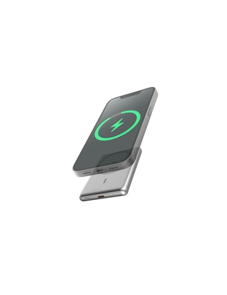 POWER BANK MAGSAFE PD20W 5000MAH PLATA  34155006