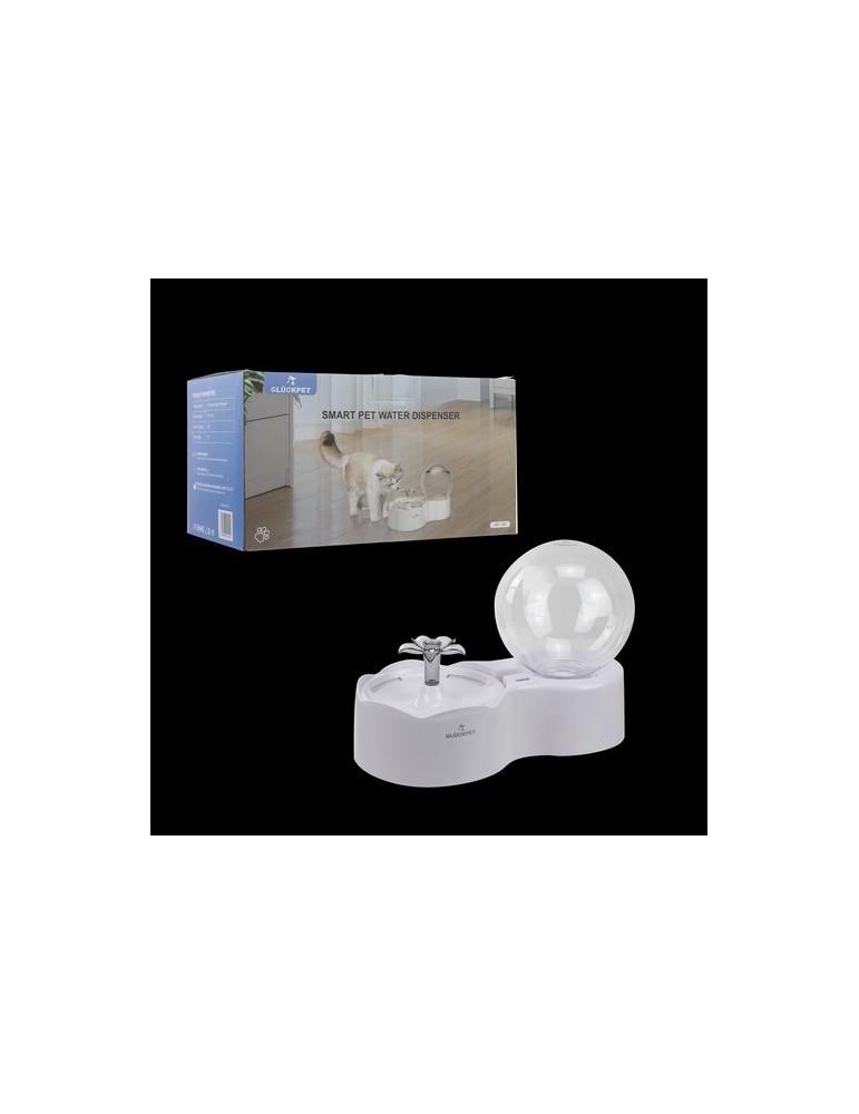 FUENTE DE AGUA GATOS 2.5L SILENCIOSA CON FILTRO
