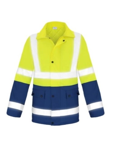 PARKA ALTA VISIB.BICOLOR FLUOR. XXL