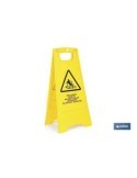 SEÑAL PELIGRO SUELO MOJADO AMARILLO 21201090