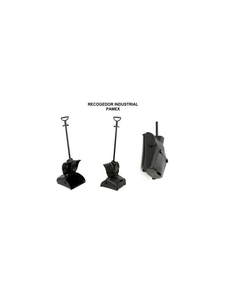 RECOGEDOR INDUSTRIAL C/ COLGADOR Y RUEDAS