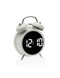 RELOJ DESPERTADOR DIGITAL BLANCO 22730009