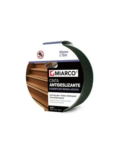 CINTA ANTIDESLIZANTE NEGRO 50MMX15M